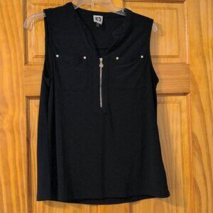 Anne Klein - Black Size Small - Blouse